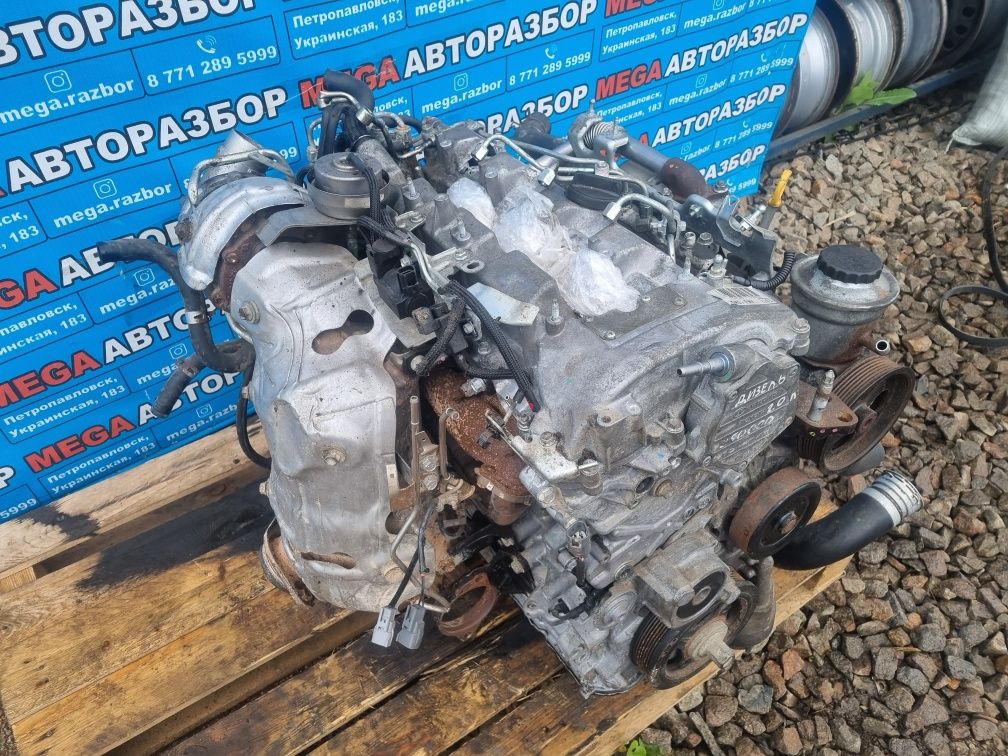 Мотор 2AD-FTV на авенсис 2.2 дизель