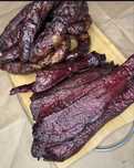 Копчение мяса , конина , баранина , гуси