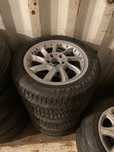Диски с зимней резиной на Mercedes Benz W201,202,203,204,124,210 R16