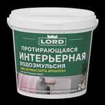 Водоэмульсия интерьерная протирающаяся 25 кг LORD