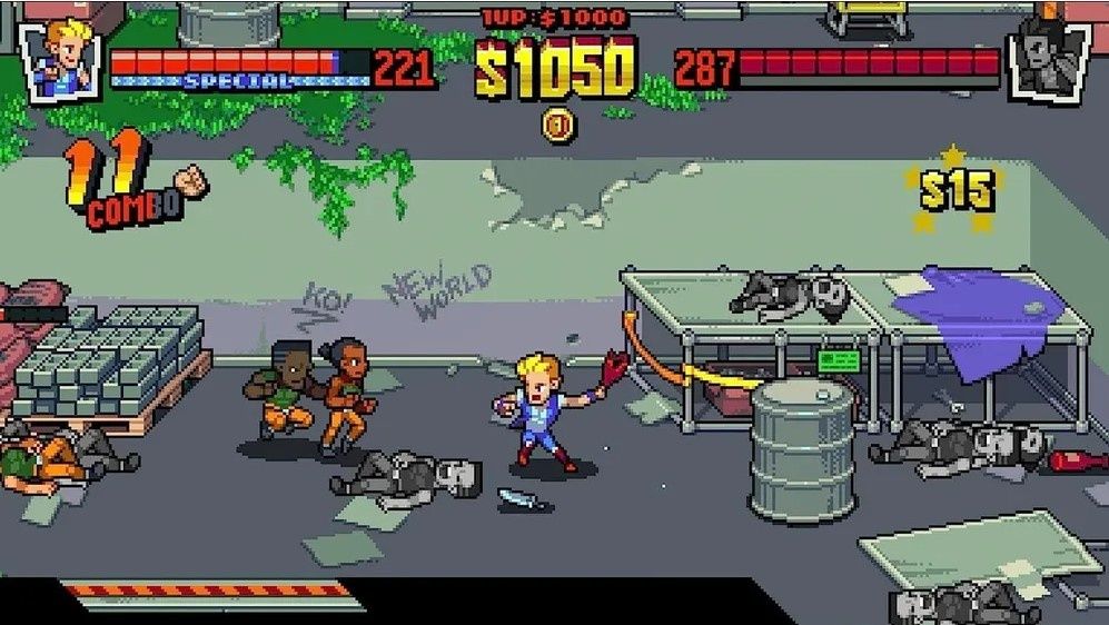 Игра Double Dragon Gaiden: Rise of the Dragons PS 5, Англ