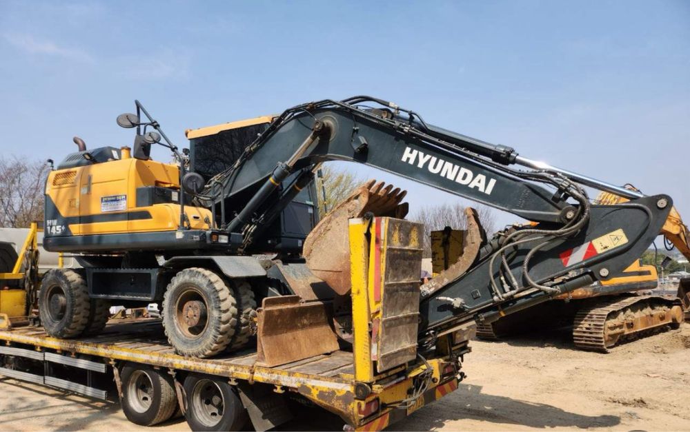 Услуги колесного экскаватора Huyndai 145+ 2022г