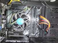 Комплект i5 9400f gigabyte z370 hd3 озу 18гб блок питания