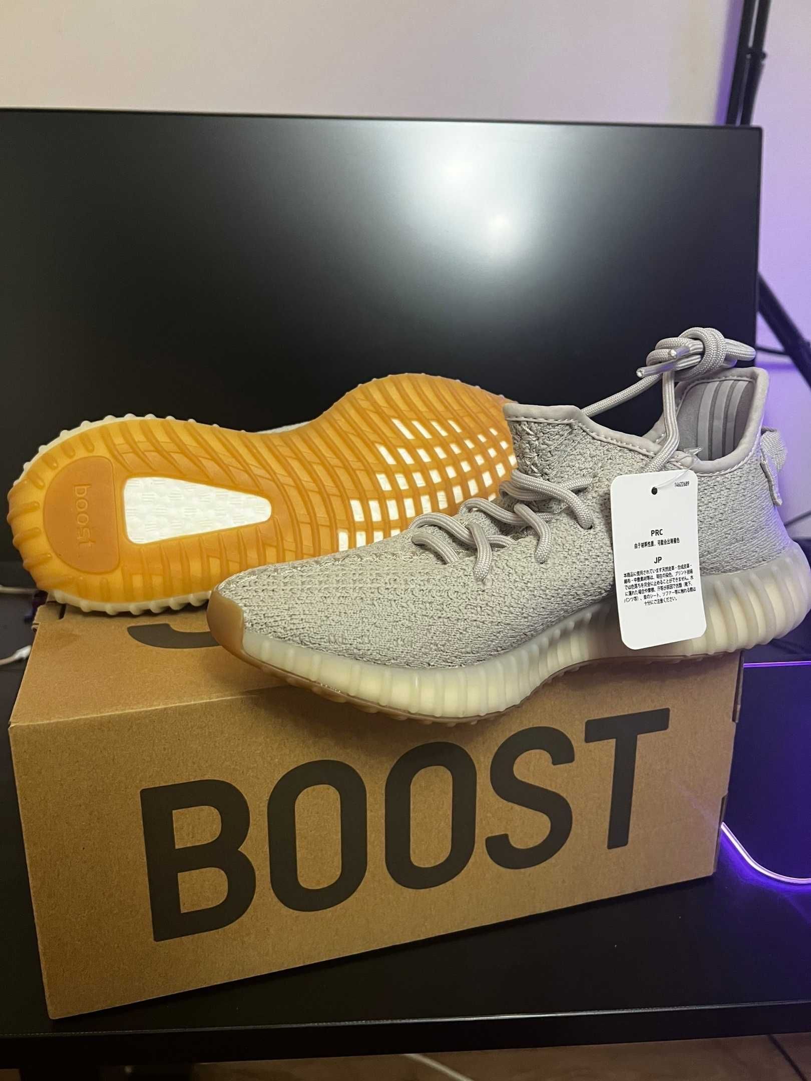 Yeezy Boost 350 V2 'Sesame' кроссовки оригинал изи буст adidas kanye