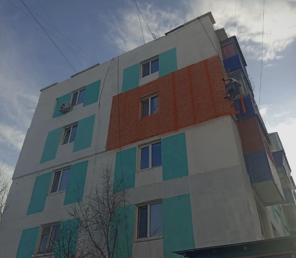 УТЕПЛЕНИЕ КВАРТИР. обшивка балконов. все виды фасадных. работ.
