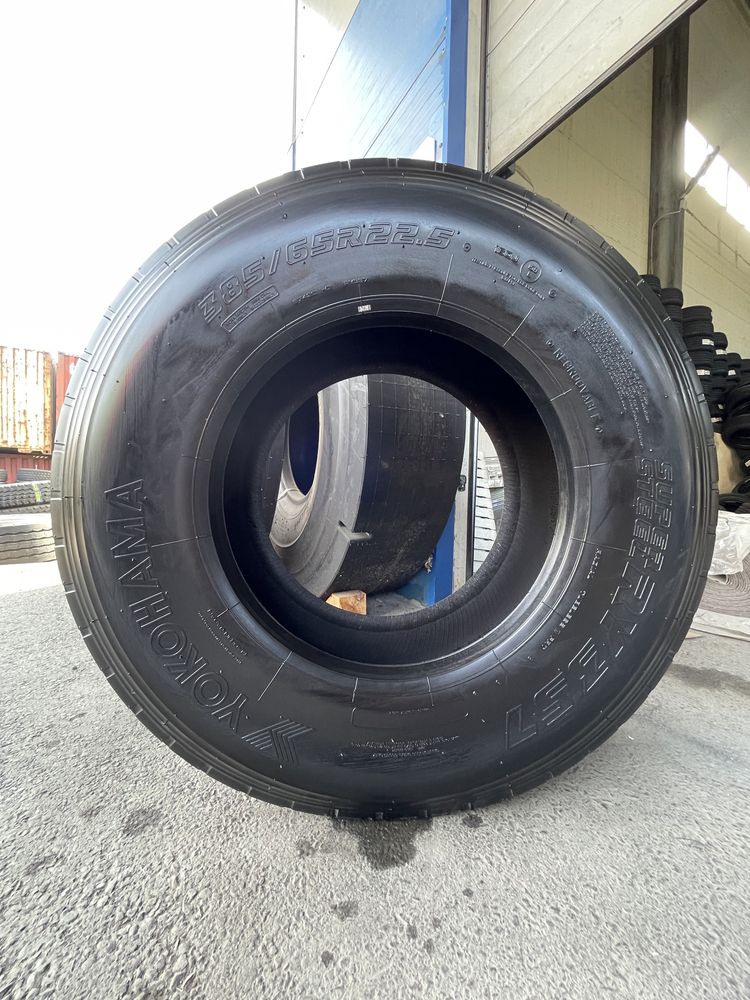 Грузовые шины YOKOHAMA 385/65 R22.5 RY357 (прицепная ось)