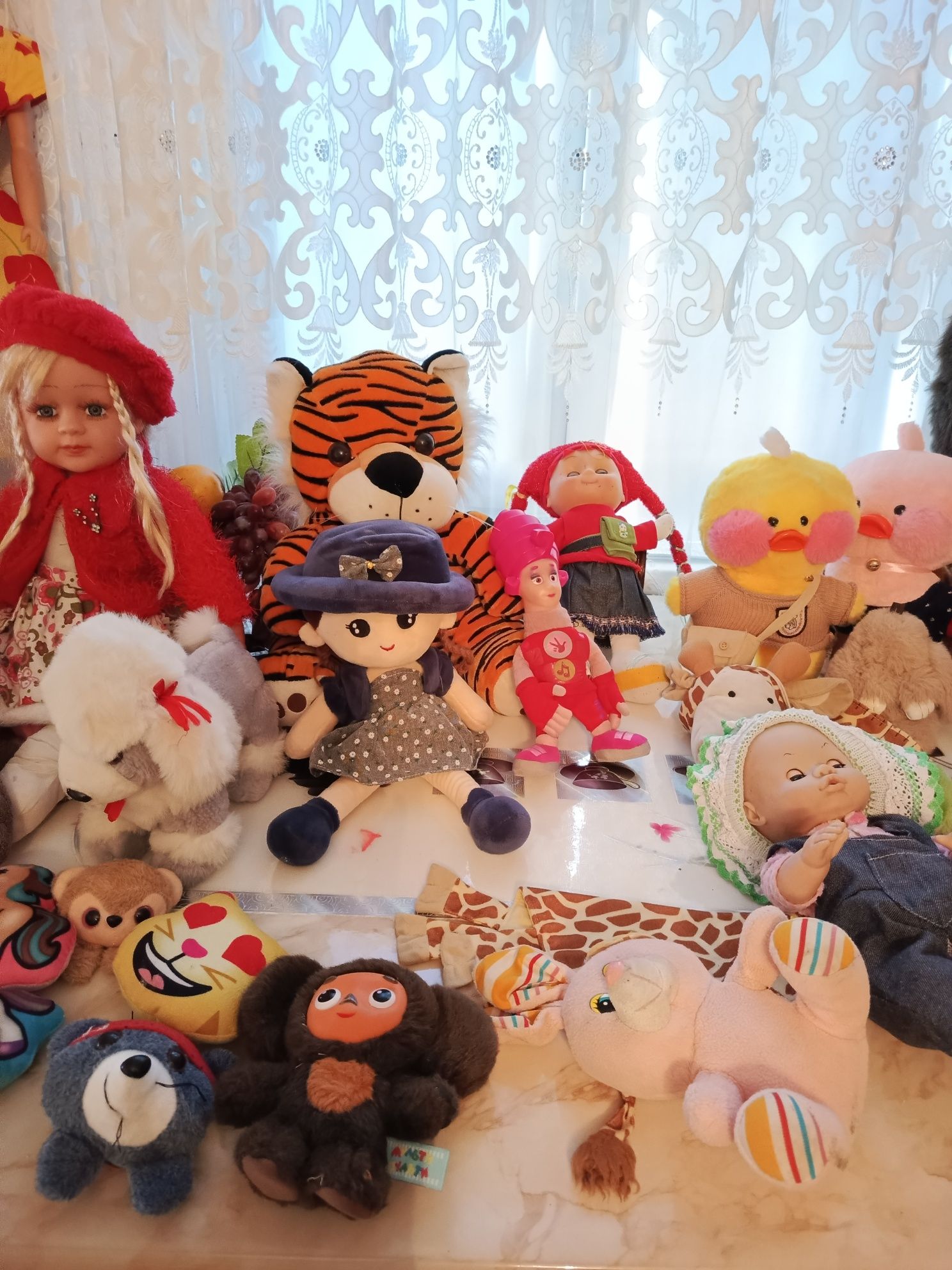 Игрушки мягкие из личной коллекции, куклы