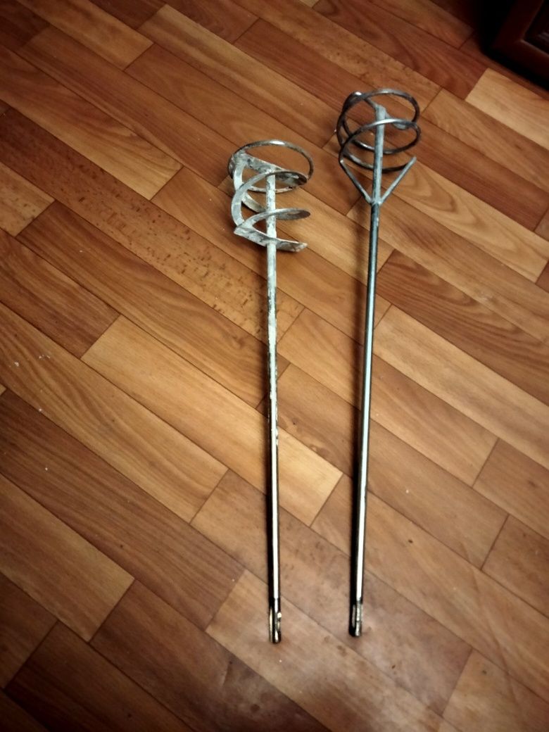 Миксеры строительные. 2 штуки.  Длина  50 и 59 см