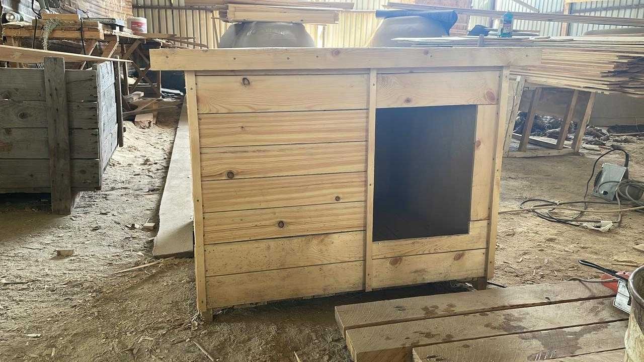 Будка для собаки купить в Алматы конура Дом Домик собачья утепленный