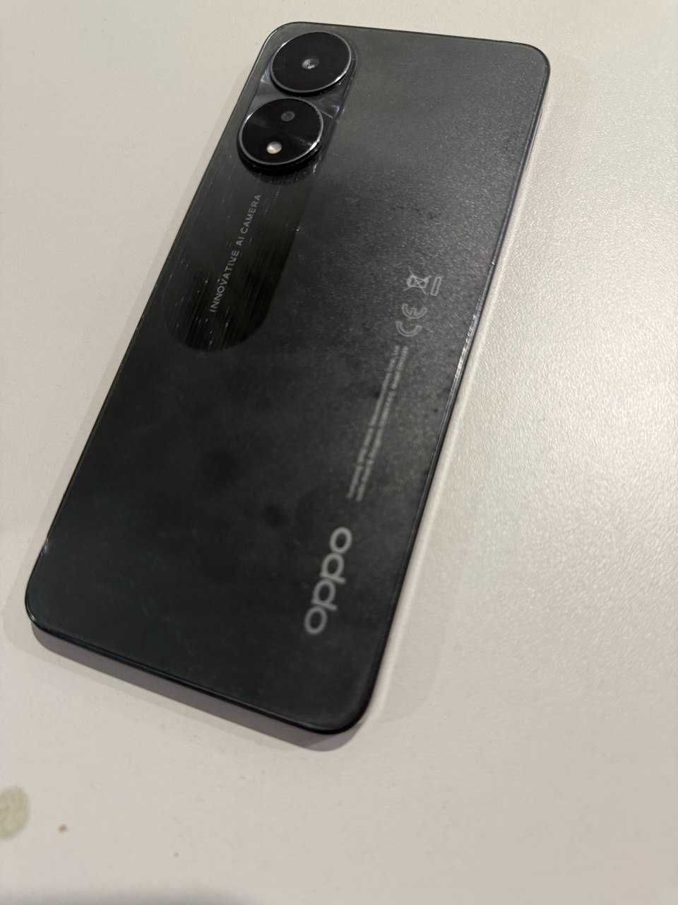 Смартфон  Oppo A78 256Гб (г Астана, ул Уалиханова 13) Л: 677537