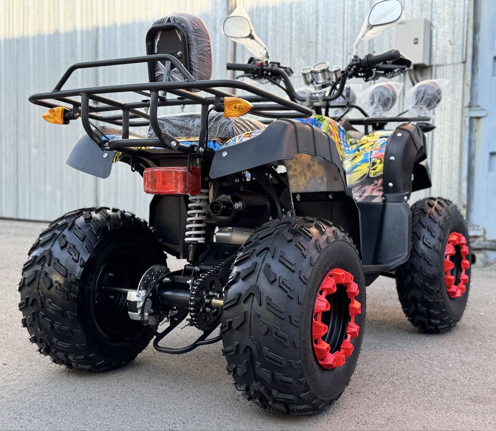 Квадроцикл ATV 200 кубов. Новый. Камуфляж. Автозавод. Сигнализация.