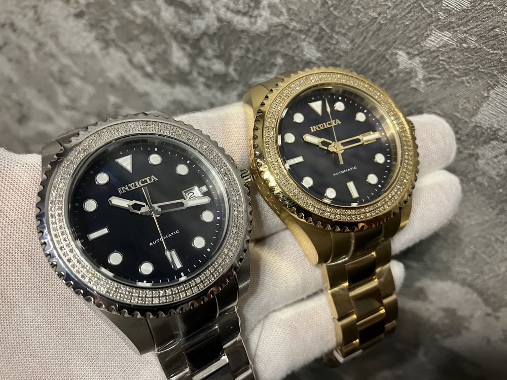 Часы мужские, с  бриллиантами стиль Rolex