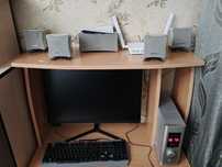 Продам сабвуфер с колонками microlab A-6662