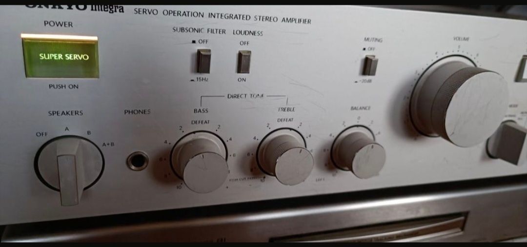 Onkyo Integra A-8015 Стерео Усилитель Japan 1983г
