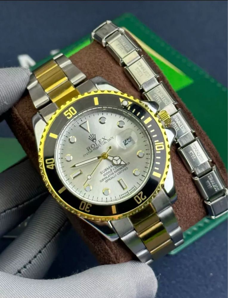 часы rolex с браслетом