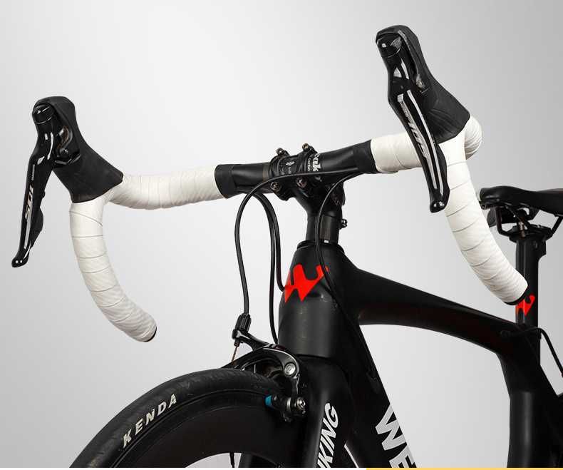 Обмотка West Biking на руль шоссейного велосипеда, гибрида, FIX|Карбон