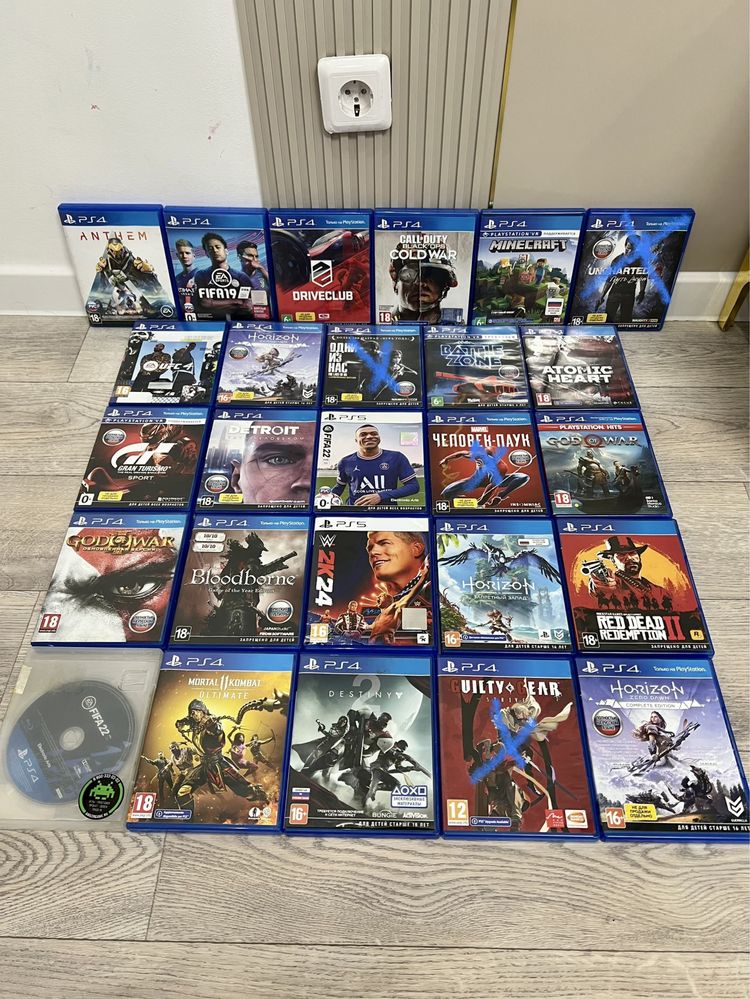 Диски на PS 4/5 по самой НИЗКОЙ цене