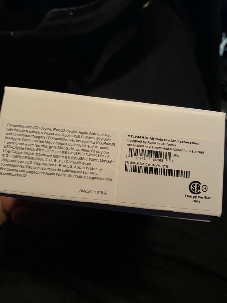 Airpods pro 2nd generation оригинал