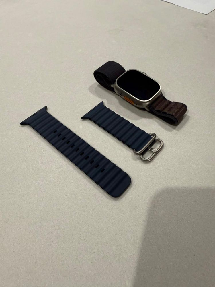 Apple Watch Ultra Series 2 GPS + Cellular, 49мм, , Blue Alpine Loop,