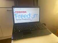 Офисный ноутбук TOSHIBA intel core i5