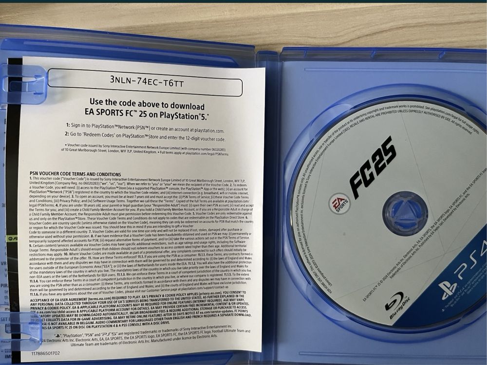 Продам диск Фифа 25 на пс 4
