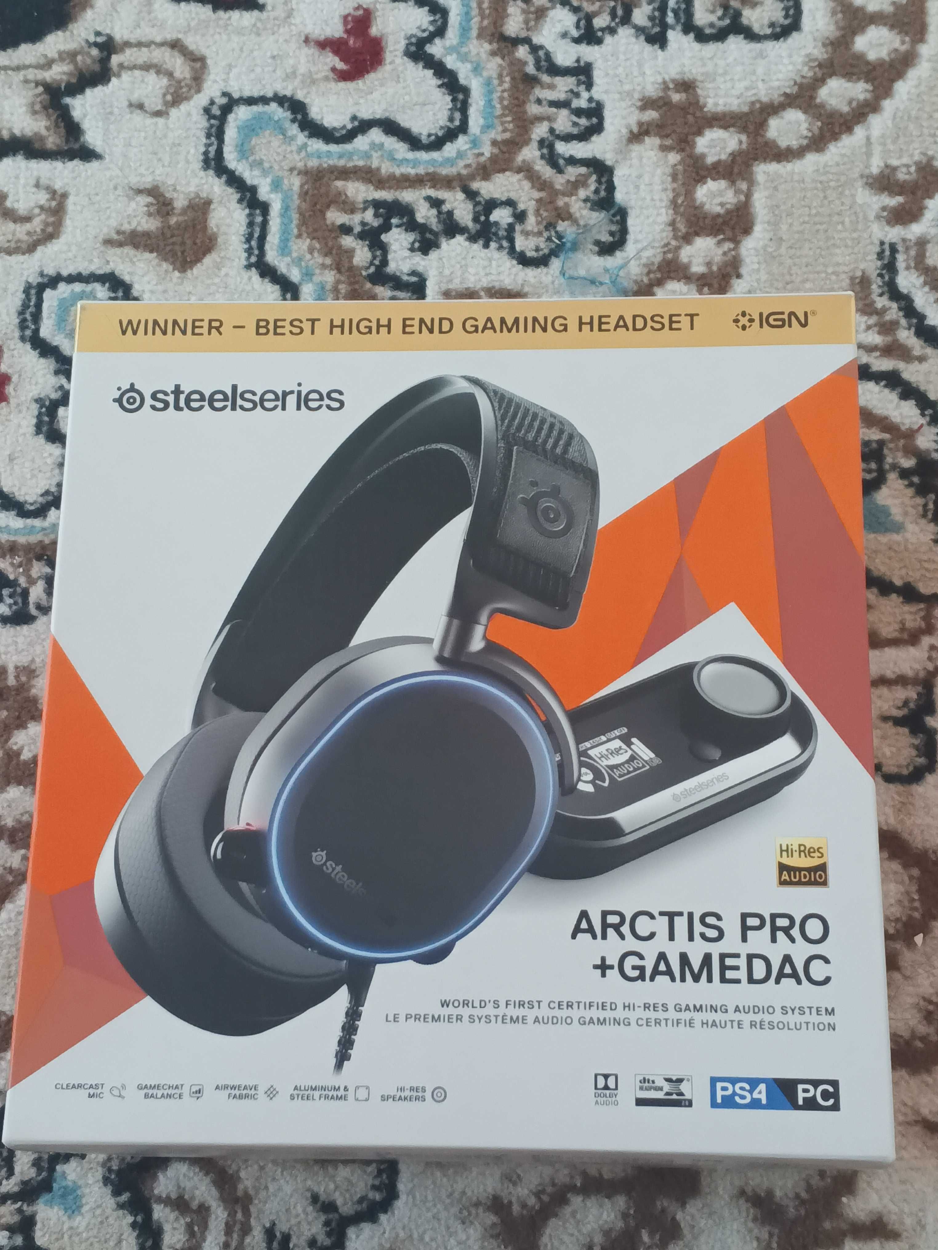 Наушники SteelSeries Arctis Pro + Gamedac
