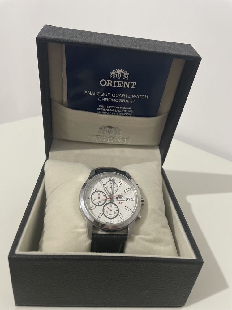 Часы ORIENT Watch FKU00006W0-Black черный, серебристый