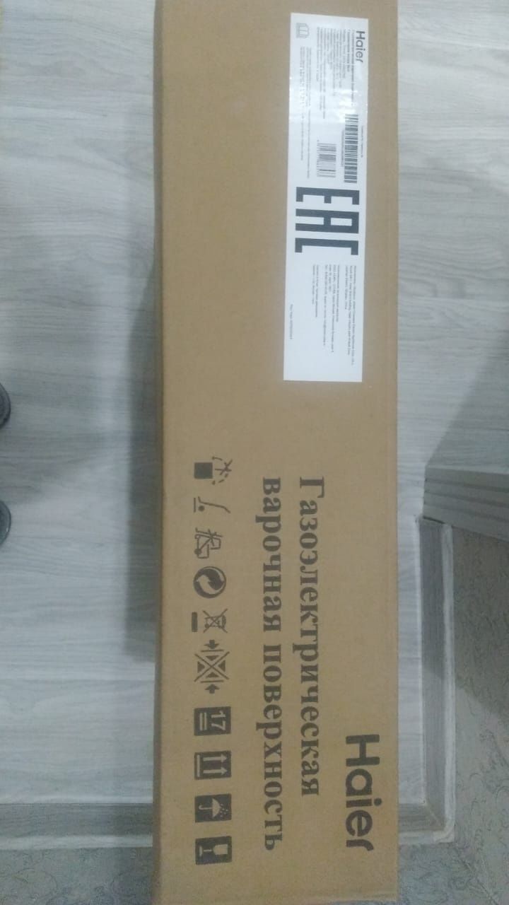 Газоэлеткрическая варочная панель(поверхность)Haier HHX-G64CNB
