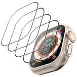 Защитное стекло для Apple Watch Ultra 49 мм и Бампер прозрачный