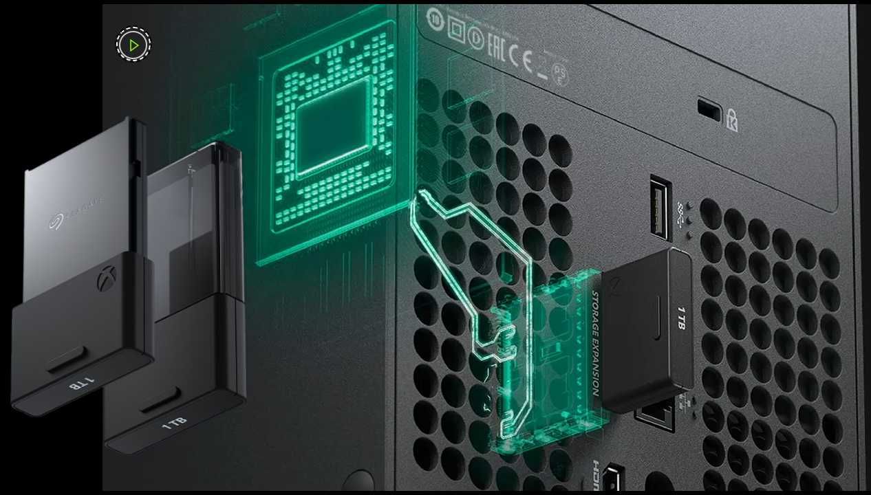 XBox Expansion Card 1 Tb SSD, модуль расширения диска XBox X/S 1 TB