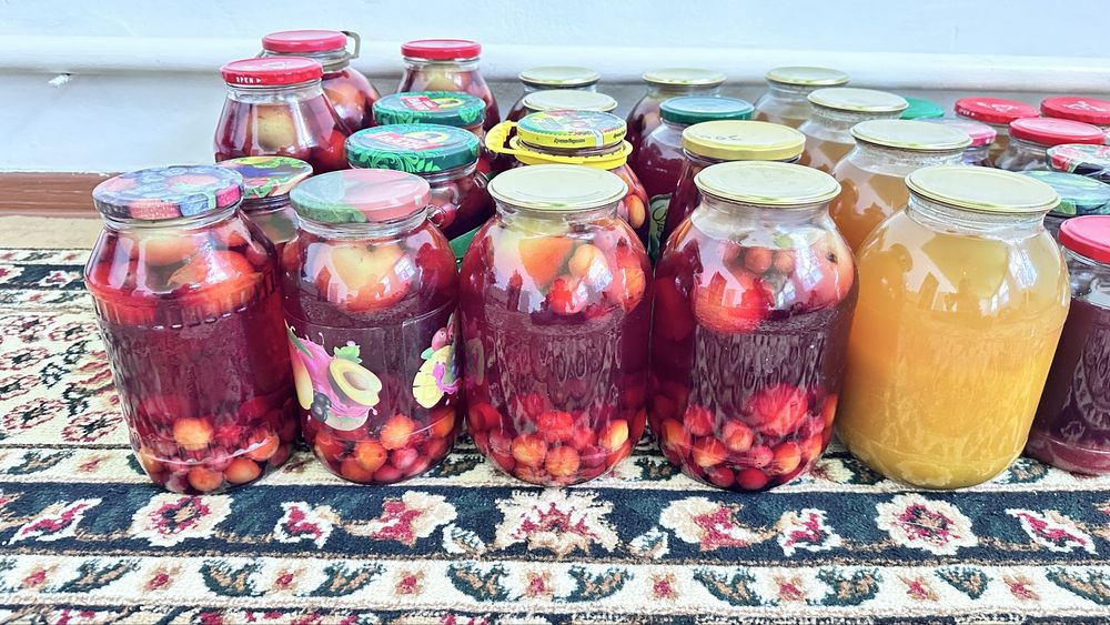 Сары өрік, шие (вишня) Сок, компот