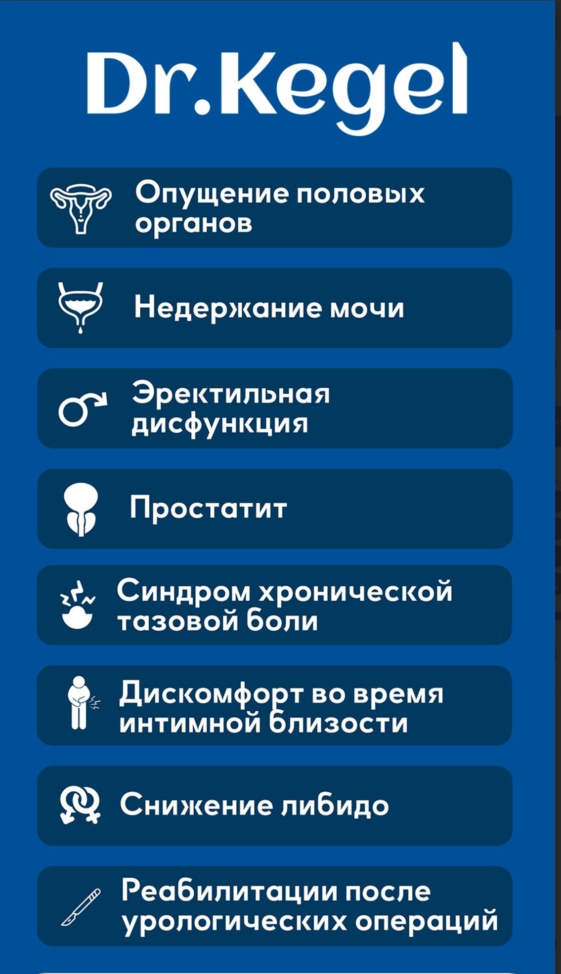 Трон Кегеля Процедура