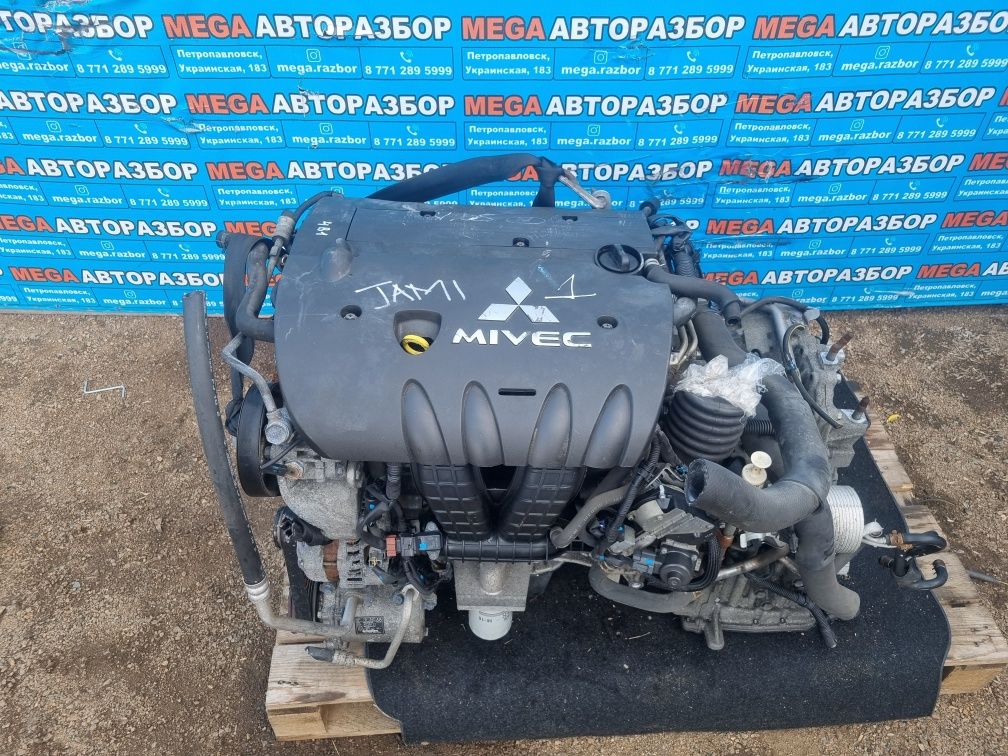 Мотор  4B12 2.4 на делику 4WD