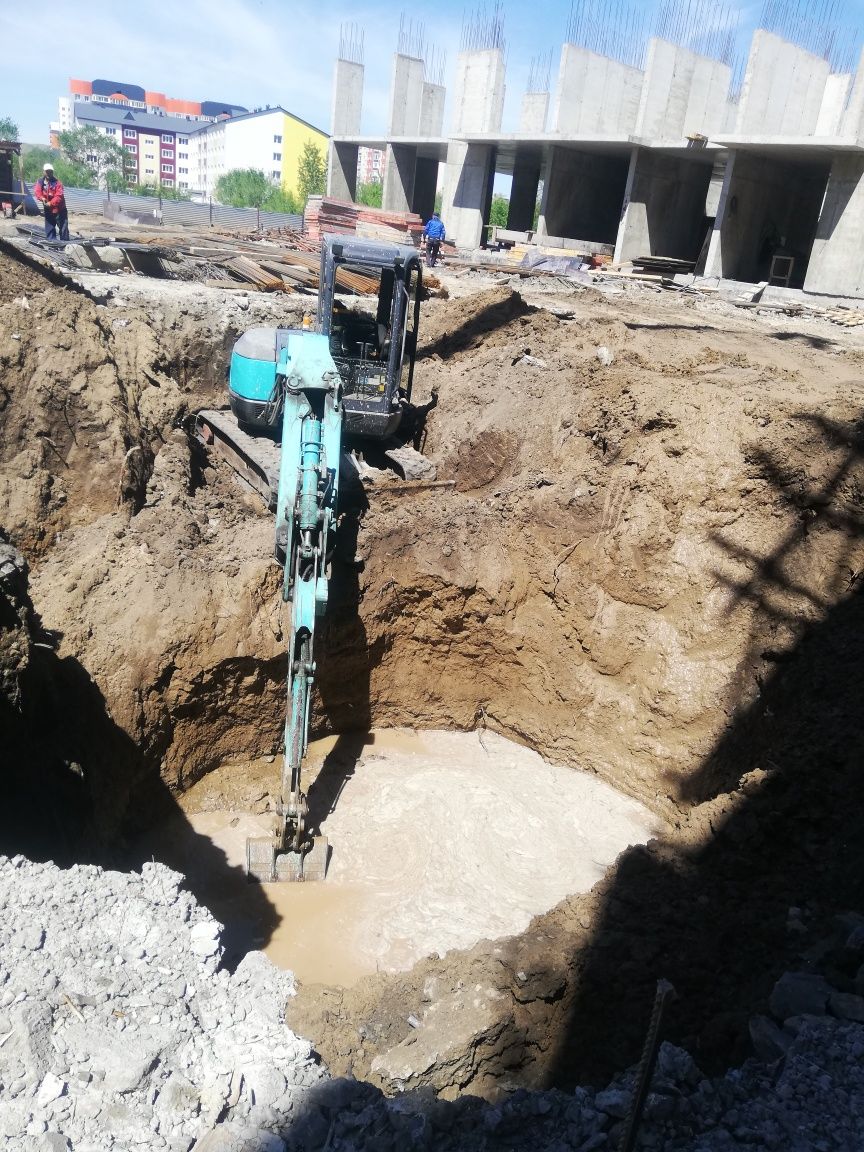 Услуги экскаватора сдам в аренду