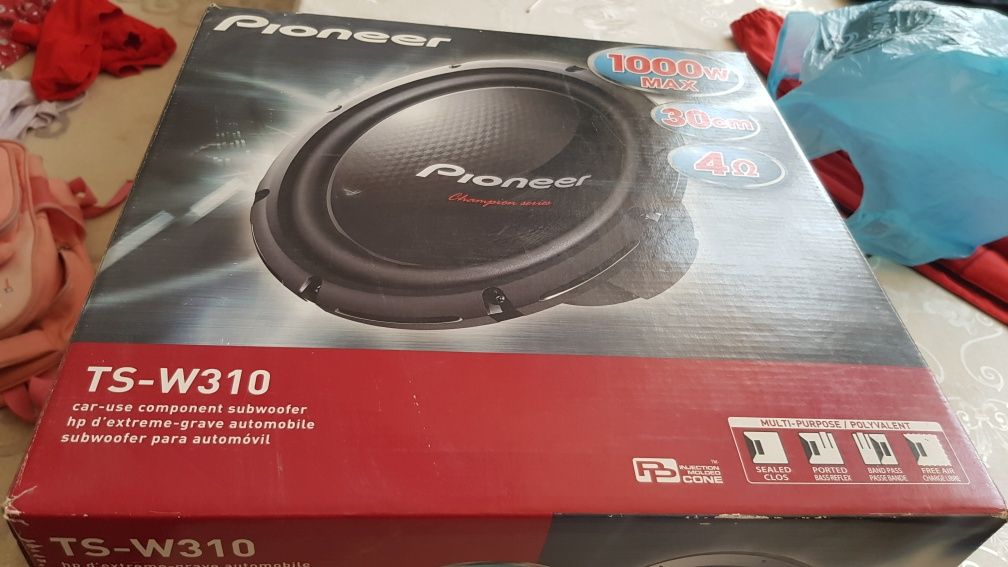 Сабвуфер Pioneer TS-W310 Champion оригинальный