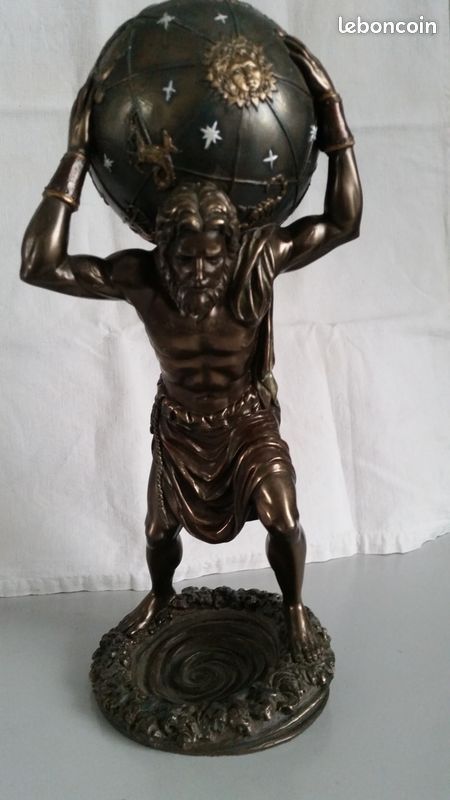 Статуэтка Veronese "Атлант - держатель небесного свода" (bronze)