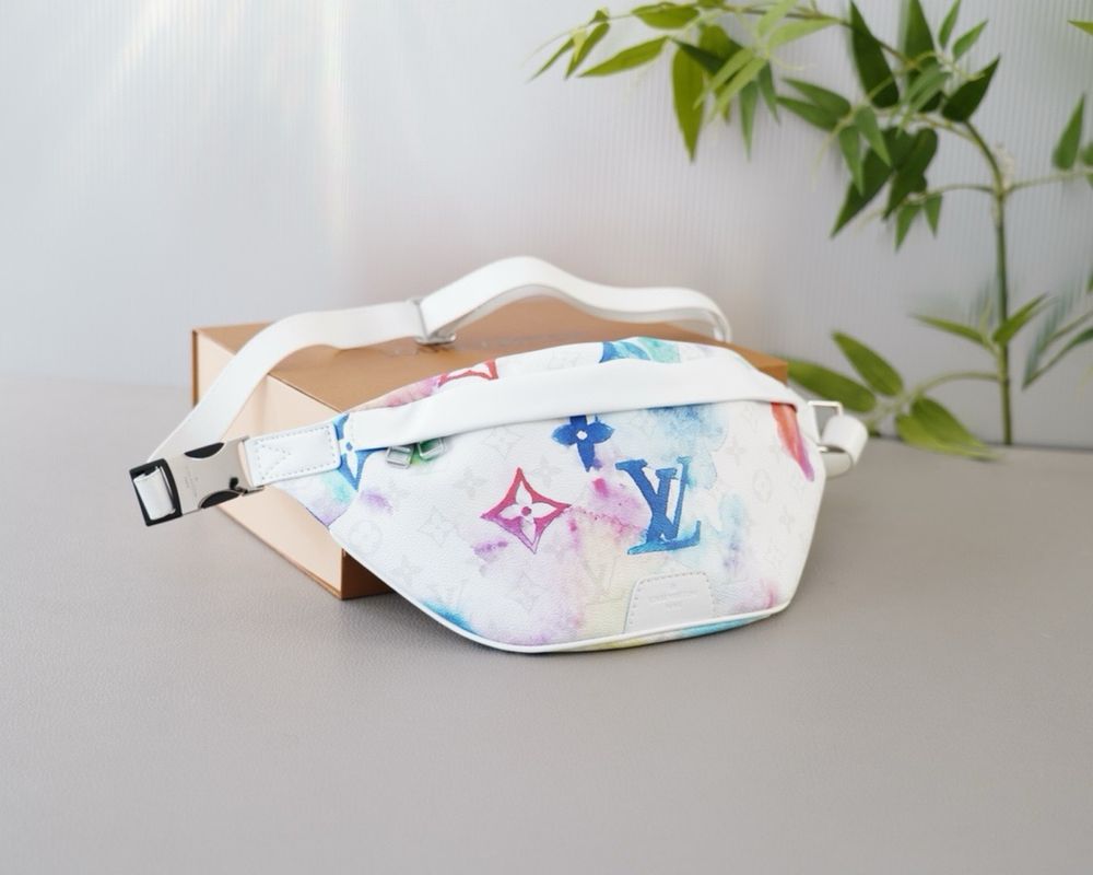 Барсетка Бананки Louis Vuttion LV из кожи видов 10