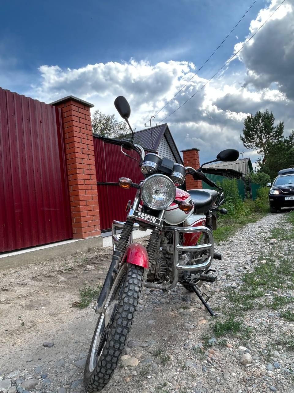 Мотоцикл альфа 110с