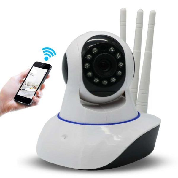 Wi-Fi Онлайн Поворотная FullHD Камера Вай-Фай Видеоняня 2MP PTZ