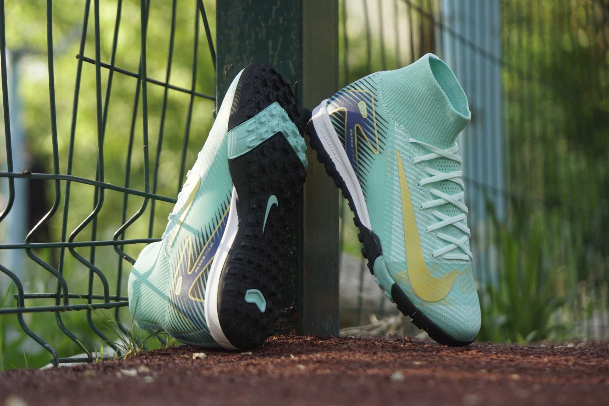 Детские футбольные сороконожки Nike Mercurial Air Zoom