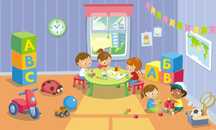 Группа неполного дня для детей 4-5 лет