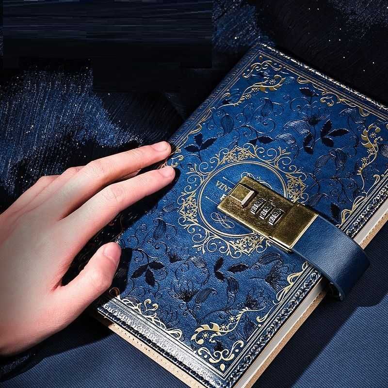 Записная книжка с паролем для входа
