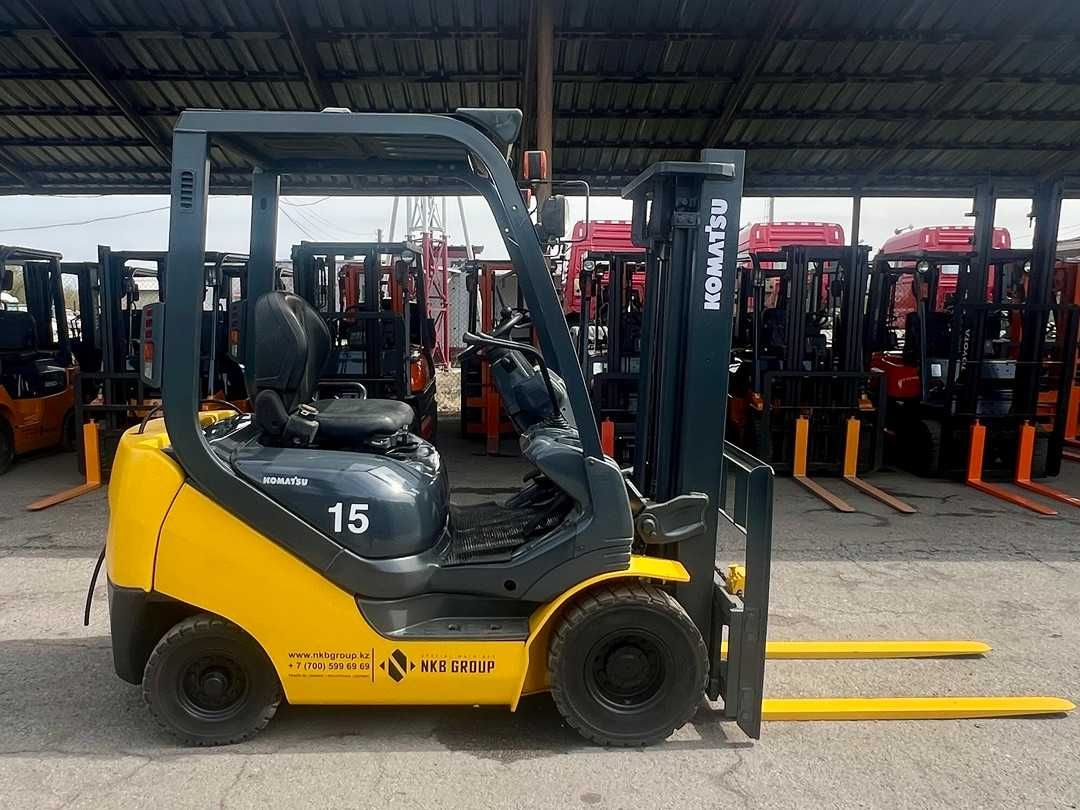 Японский вилочный погрузчик KOMATSU 1.5 тонны