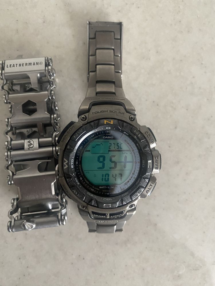 Casio pro trek titan