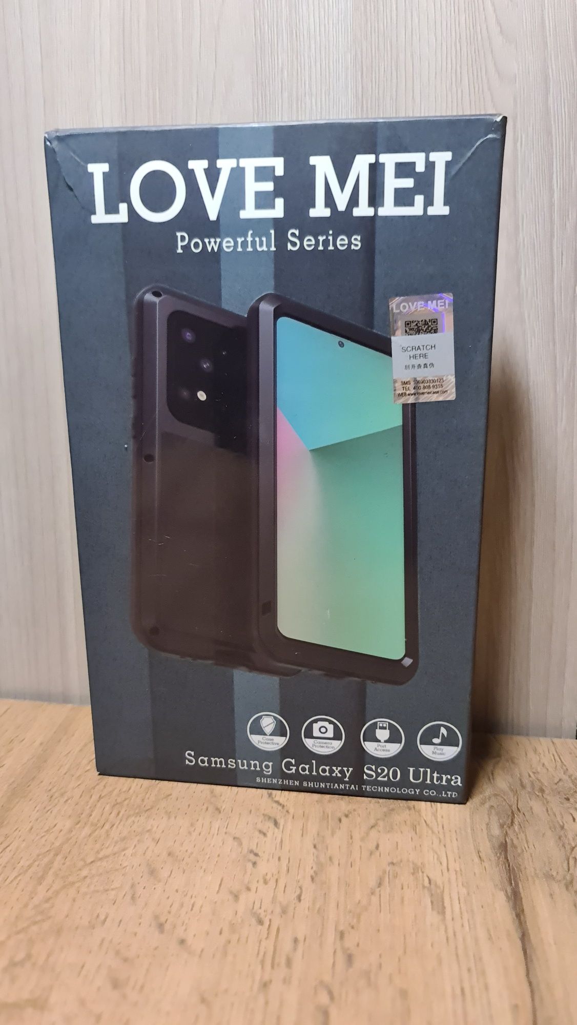 Love mei case чехол на Samsung S20 ultra