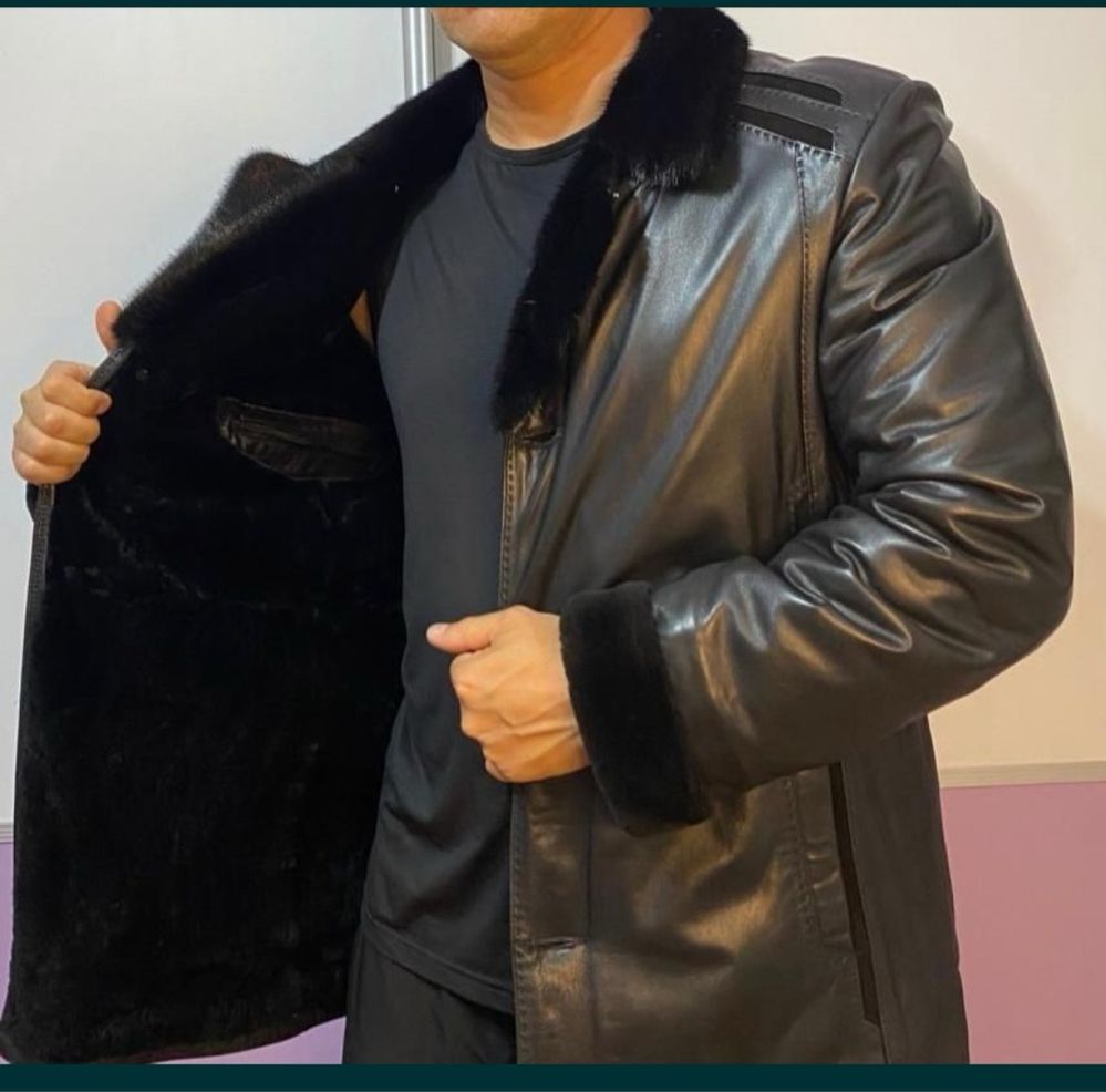 Продам дубленку мужскую