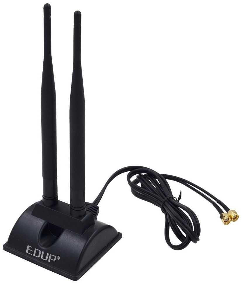 Антенна WiFi EDUP EP-7101, 2*6dBi, двухдиапазонная
