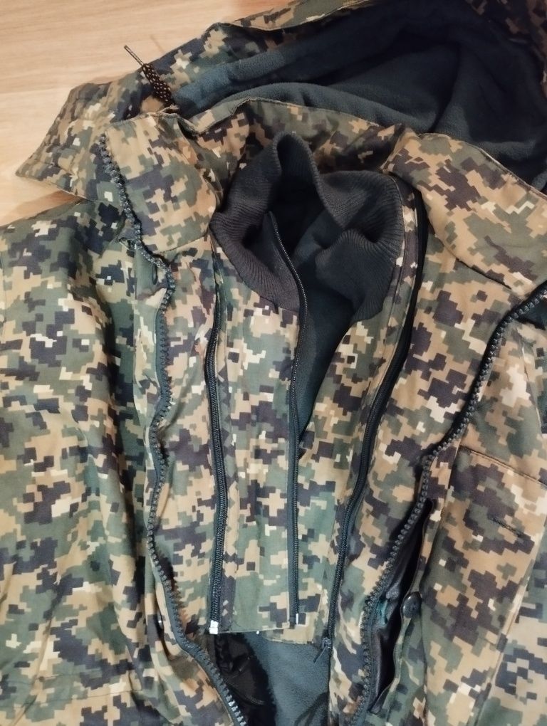 Продам военный бушлат и штаны зимние. Новый.