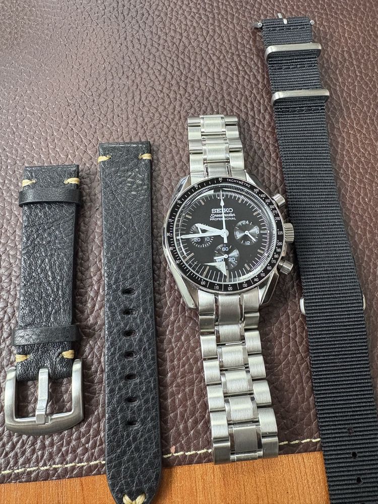 Seiko mod Moonwatch