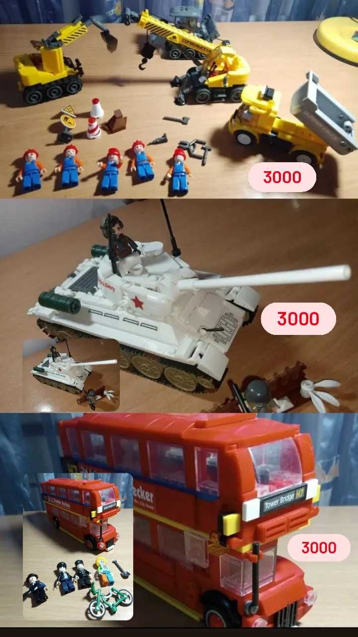 Конструктор. Лего.Много разных наборов